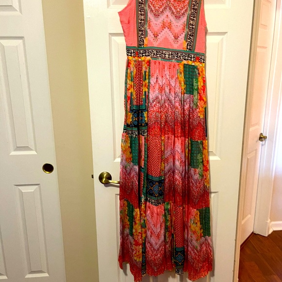 Anthropologie Alessandra Maxi Dress😍🎈So pretty❤️ - Picture 8 of 10